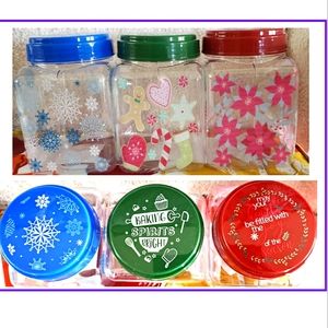 🔥NEW/3 HOLIDAY CONTAINERS 🎅